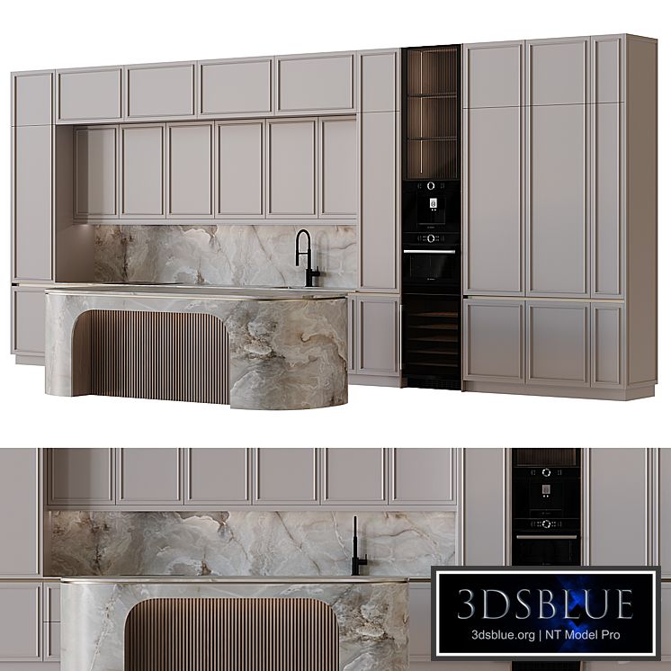 Neoclassical style kitchen 65