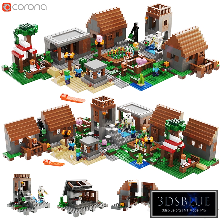 Lego Minecraft The Village 21128 Lego Minecraft The Village 21128