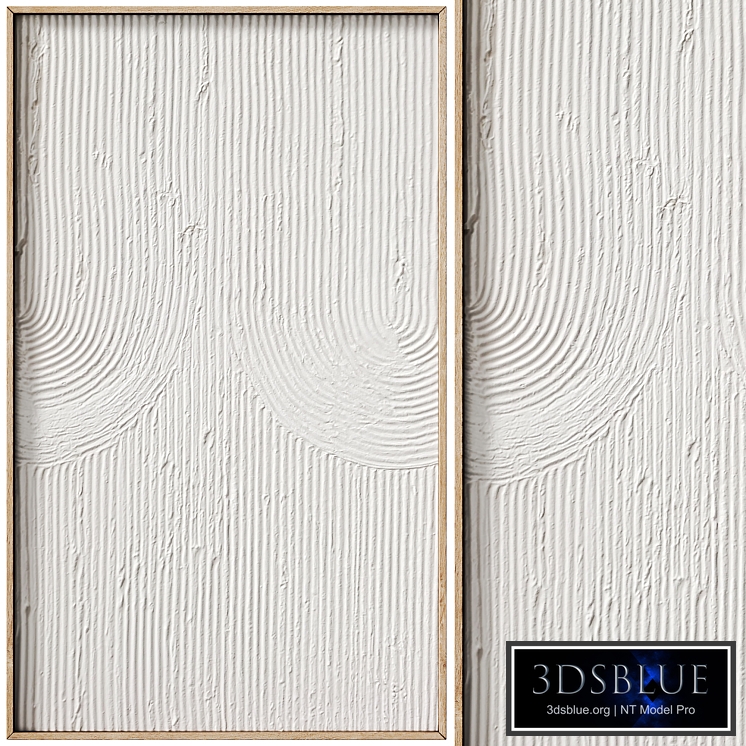 Decorative panel 3D ART RELIEF 36