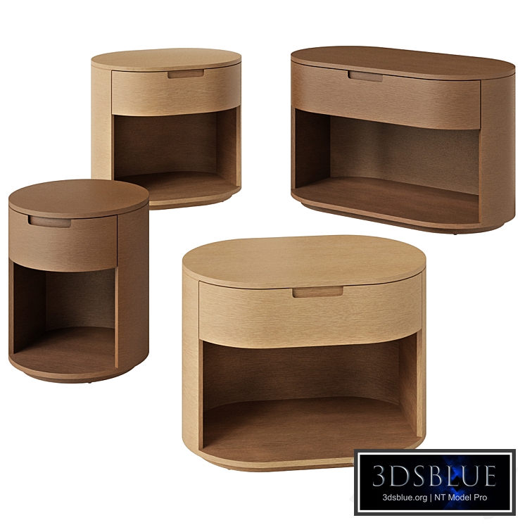 Restoration Hardware Corta open nightstands