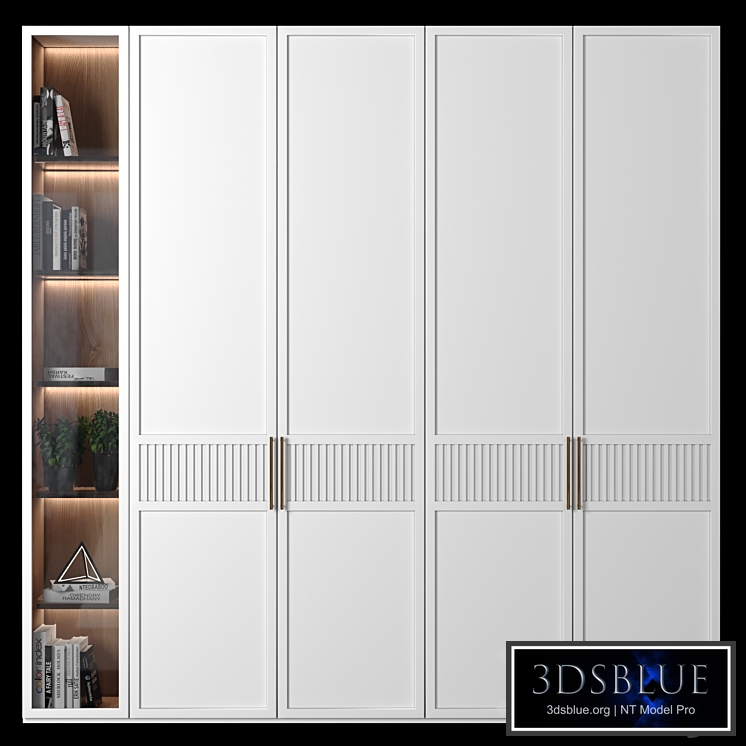 Cabinet with shelves 119