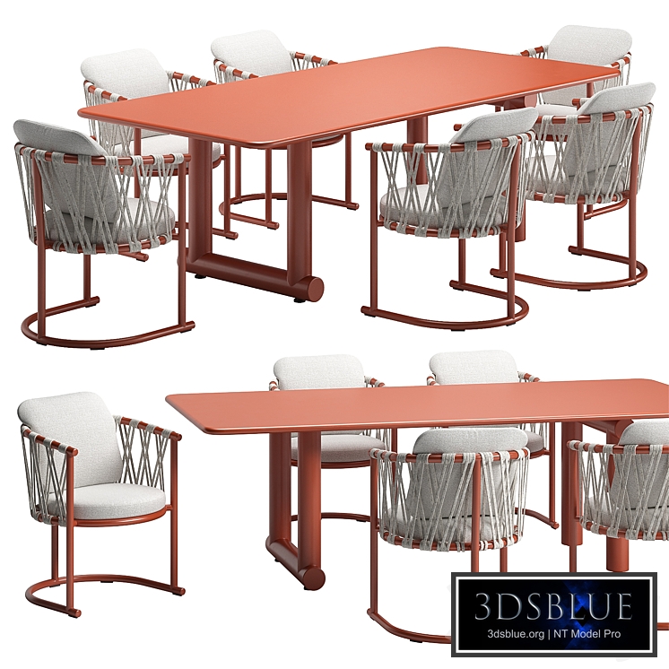 Cassina Trampoline Dining Set