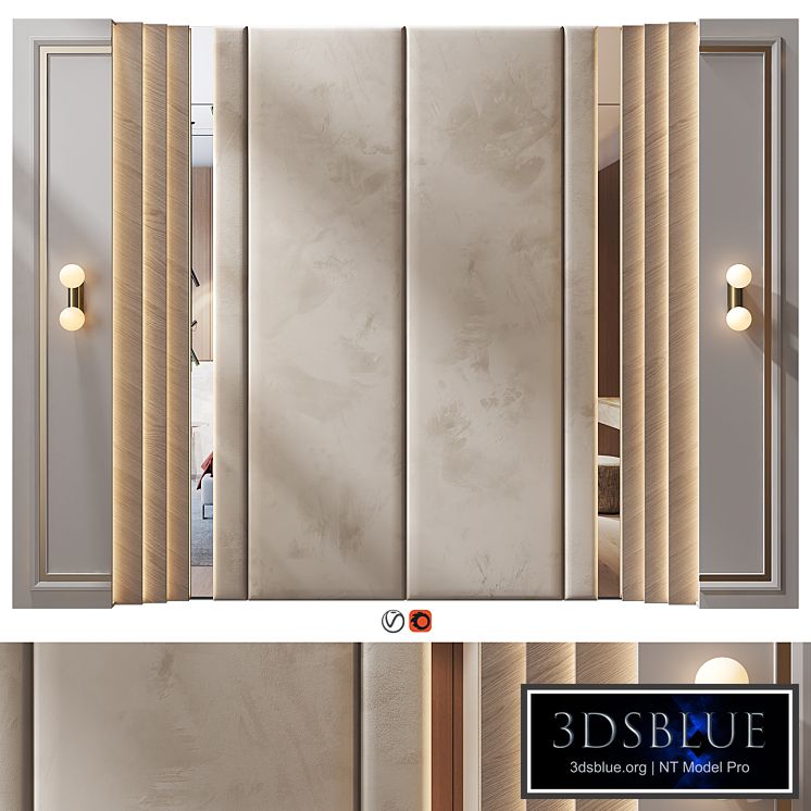 Headboard Wall Panel Decor 111