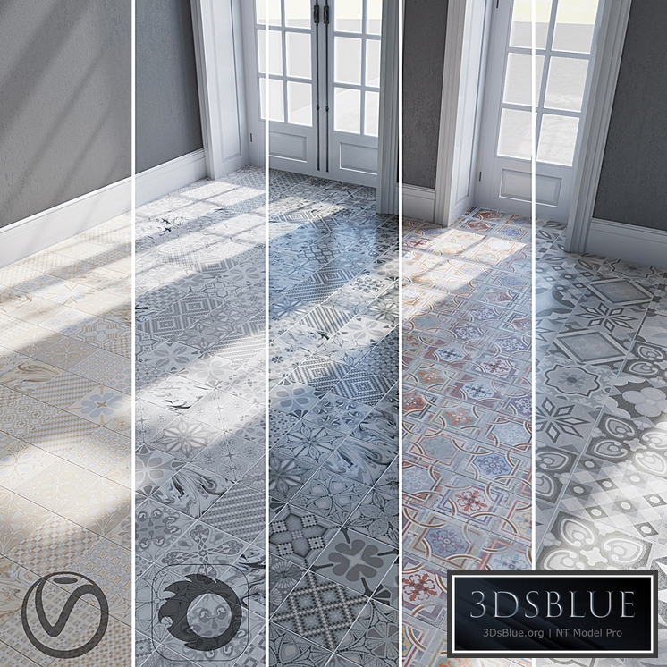 VIVES / Comillas / Tassel-crema / Tassel-grafito / Tassel-perla / Ribadeo-gredos