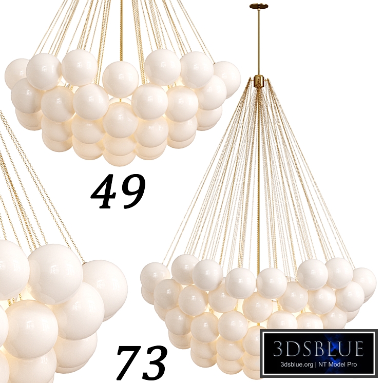 Cloud Chandelier Set 1 By Apparatusstudio