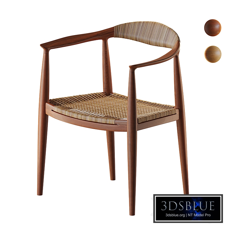 Chair by designer Hans J. Wegner