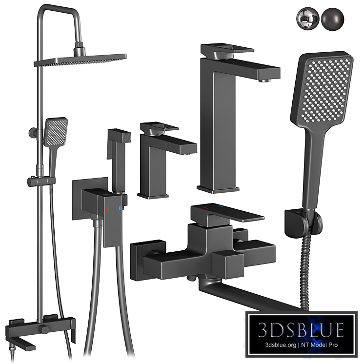 Shevanick set faucets and shower