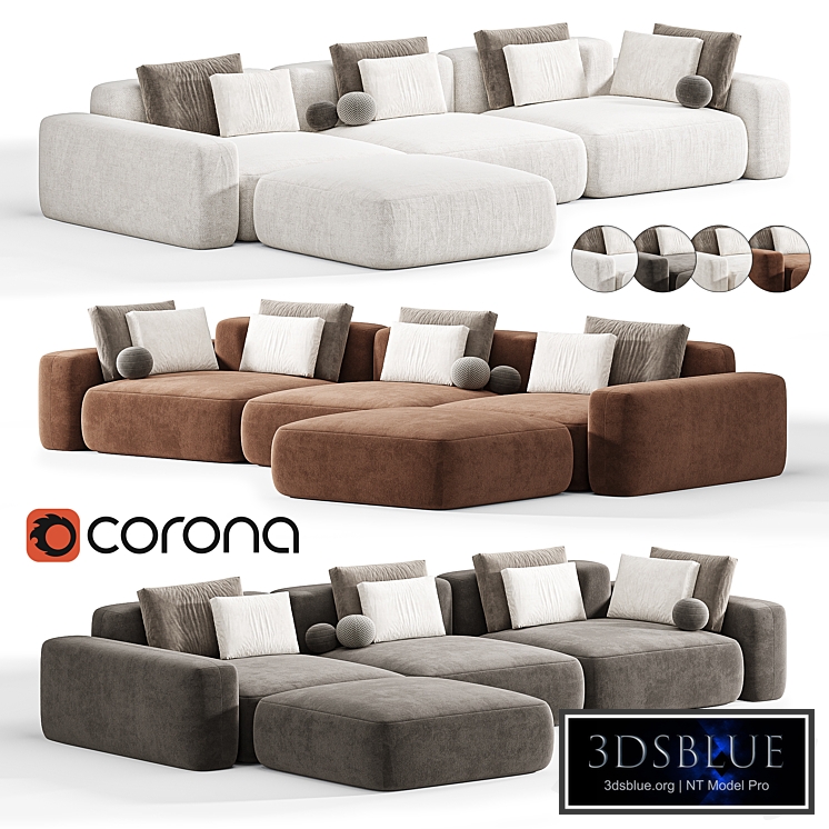 Modular sofa Bon One 10