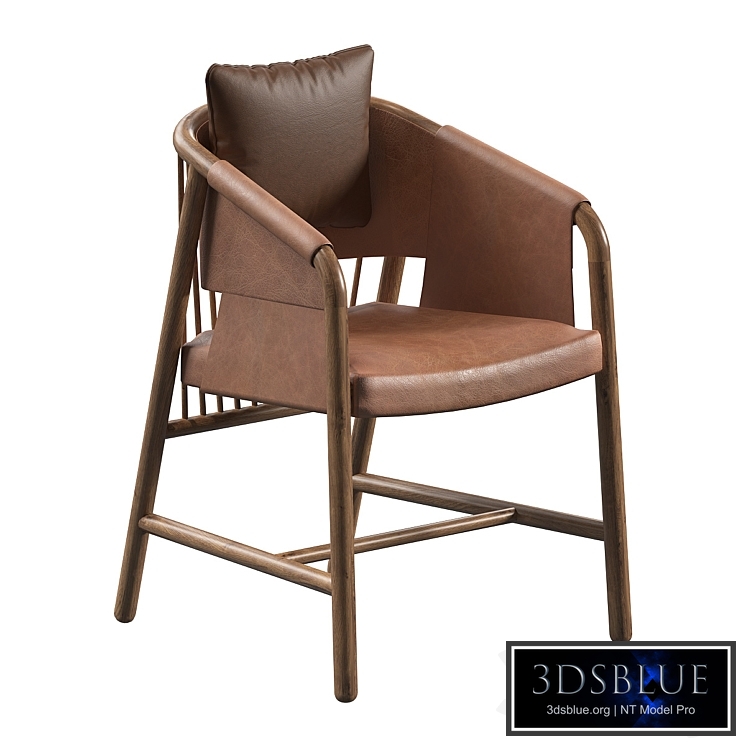 Armchair La selle from Poltrona frau