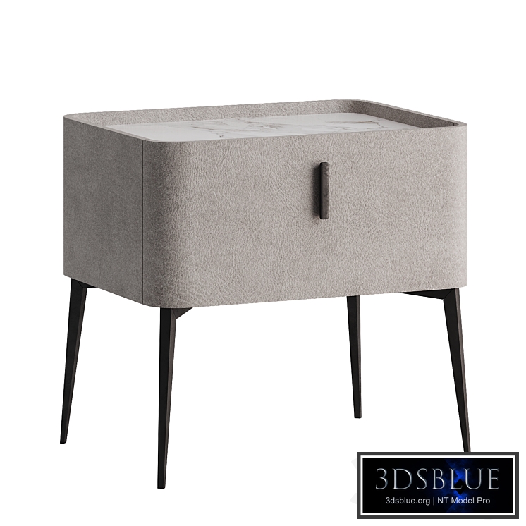 Bedside table Koliyn Luxury with drawer