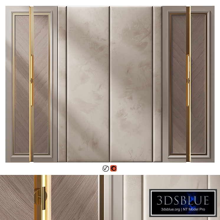 Headboard Wall Panel Decor 116