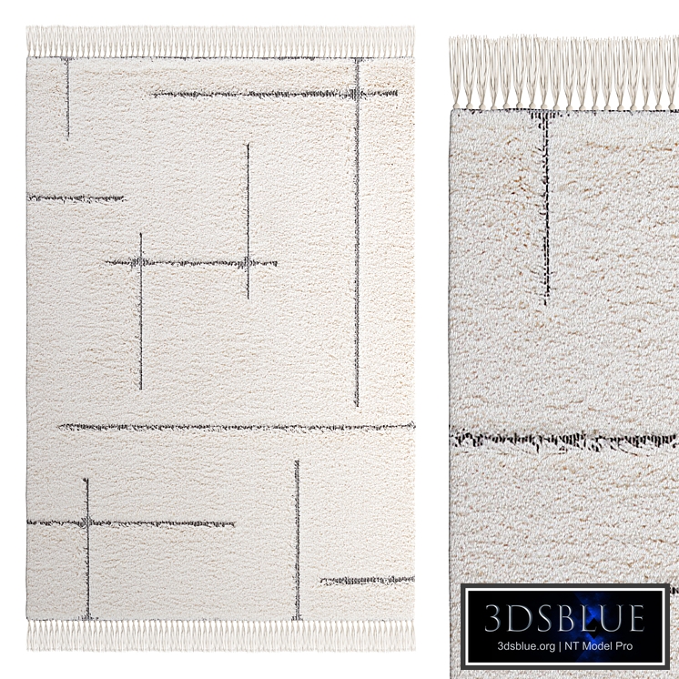 Rayonna Fringed Rug By La Redoute