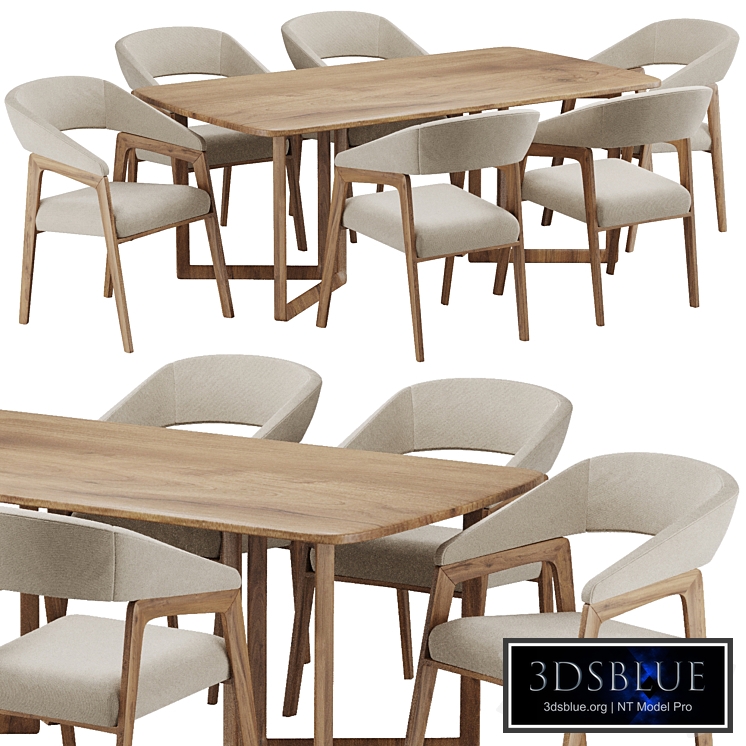 Dinning chair and table54