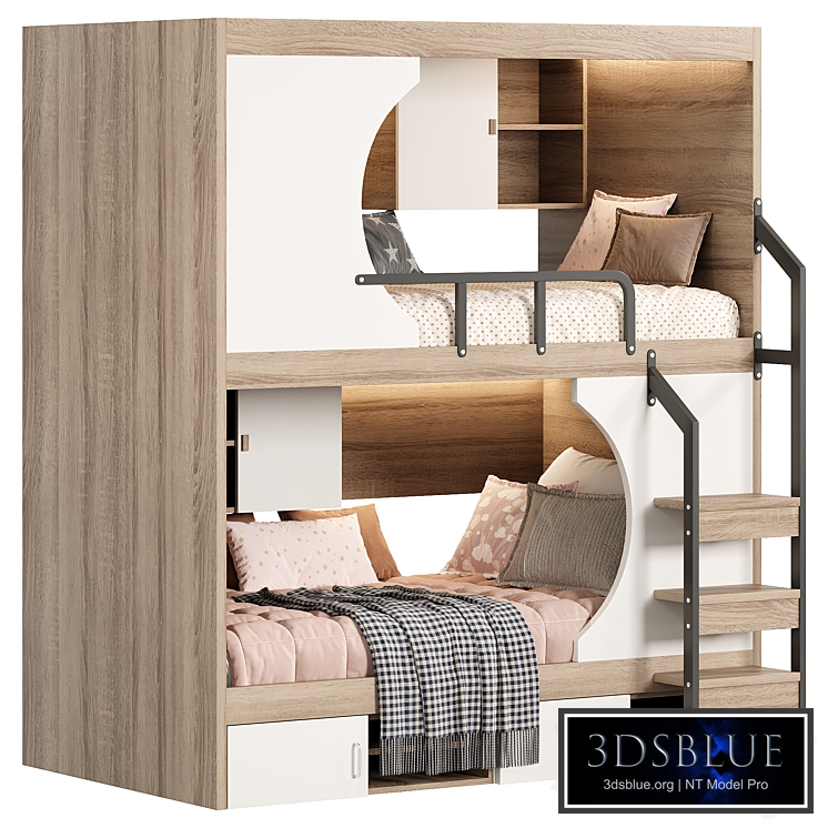 Tree house bunk bed