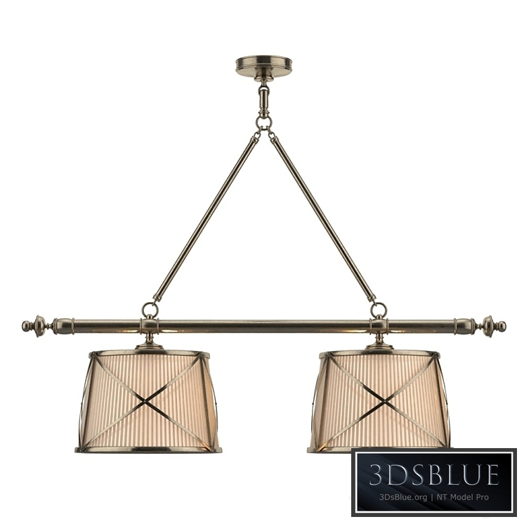 Grosvenor Linear Double Pendant from the Chart House collection