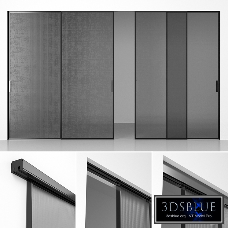 System of sliding partitions (panels) Rimadesio Velaria