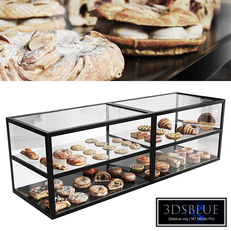 Pastry Shop Display Case
