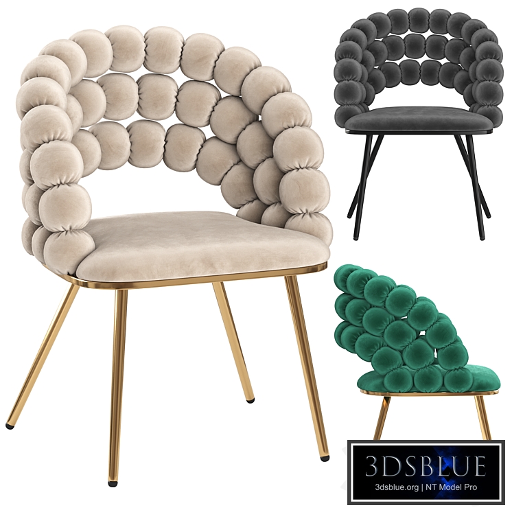 Metal frame chair Ball