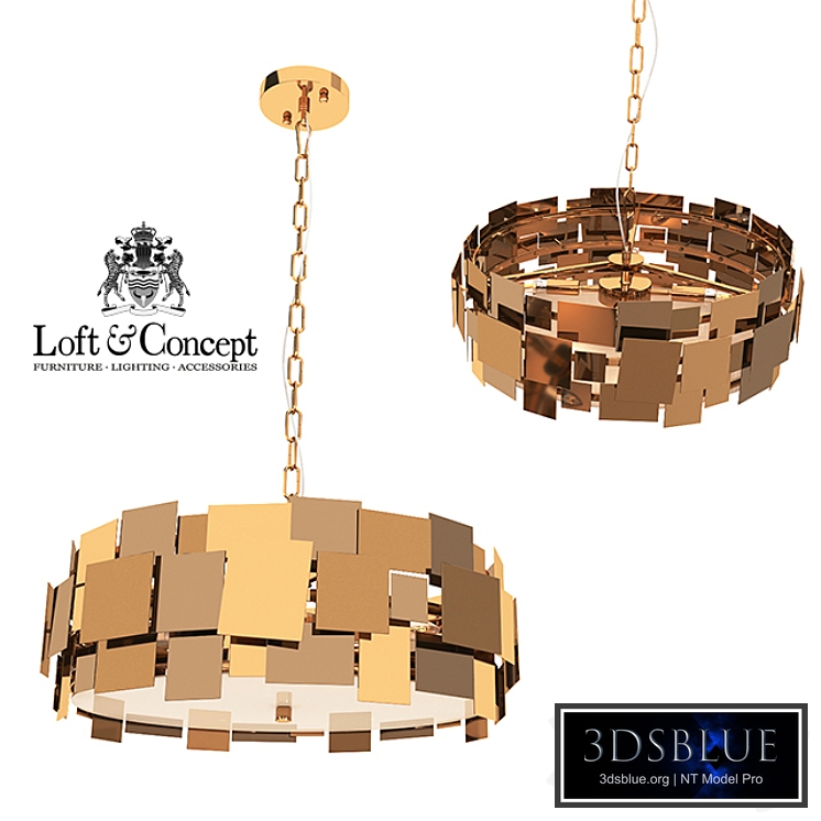 CHANDELIER GOLD PLATE CHANDELIER 4