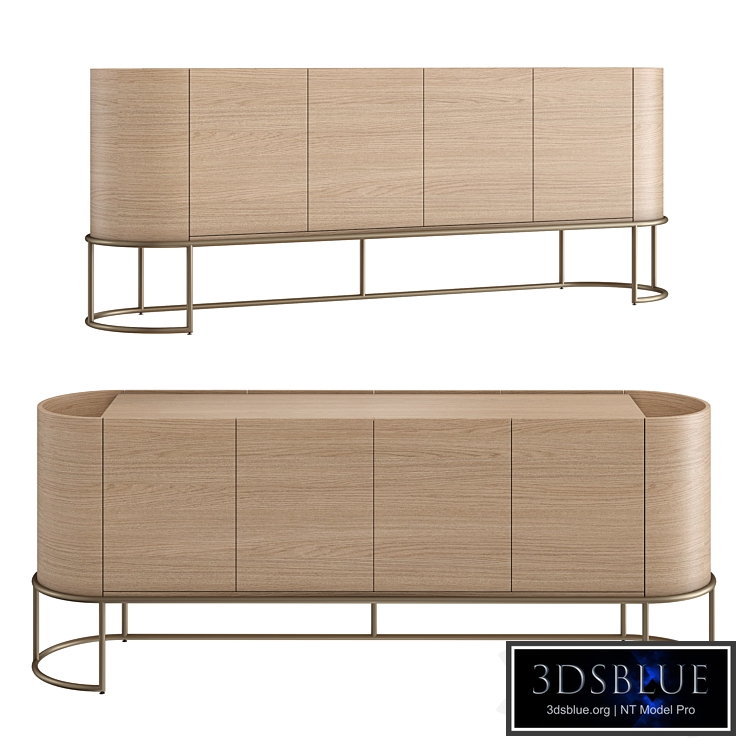 Dantone Home, TV stand Train