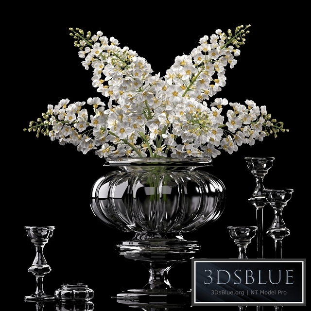 DECORATIVE FLOWER VASE SET 6