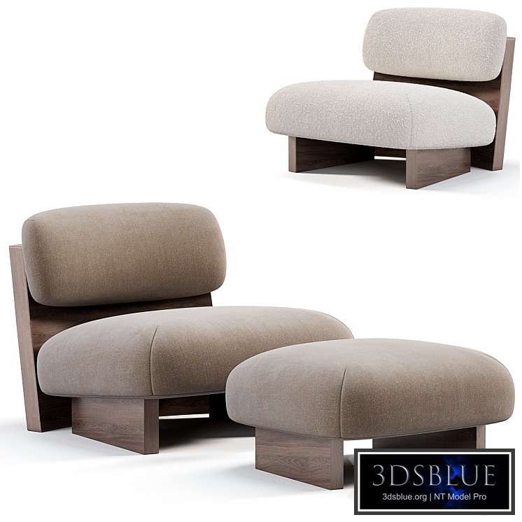 Jia Chair And Ottoman