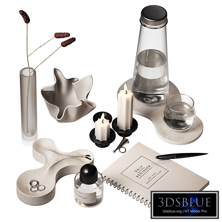 Decorative set. Minimal style decor 2.