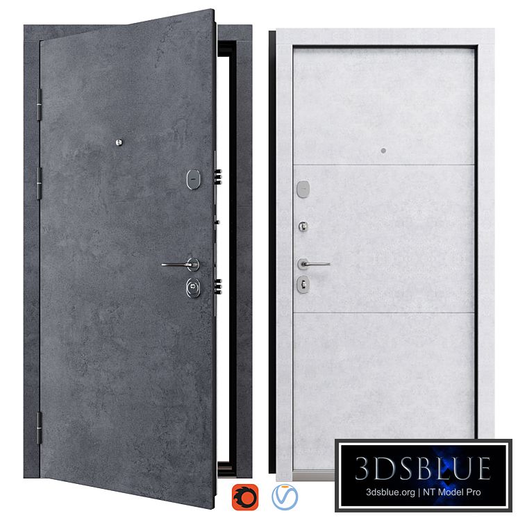 Entrance metal door Montana (VellDoris)