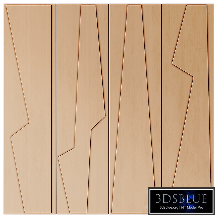 Decorative panel 3D ART RELIEF 65