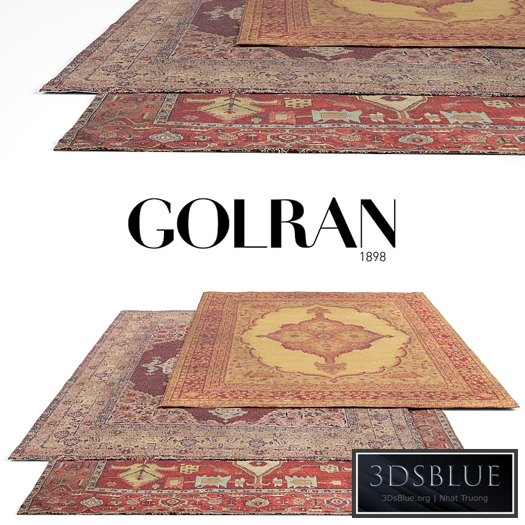 Golran Antique Rug Set 1