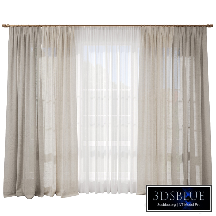 Curtain 30/ Curtains linen