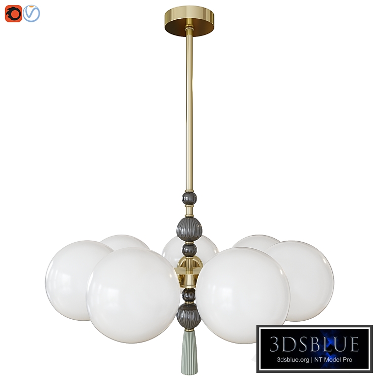 Hanging chandelier Odeon Light 5405/7 PALLE