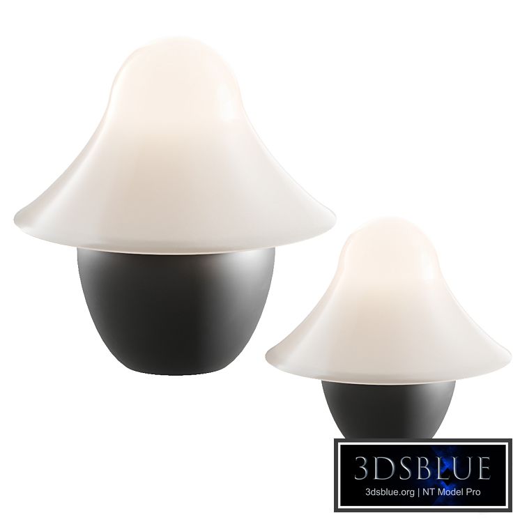 Mushroom lamp ILDAN by Modénature