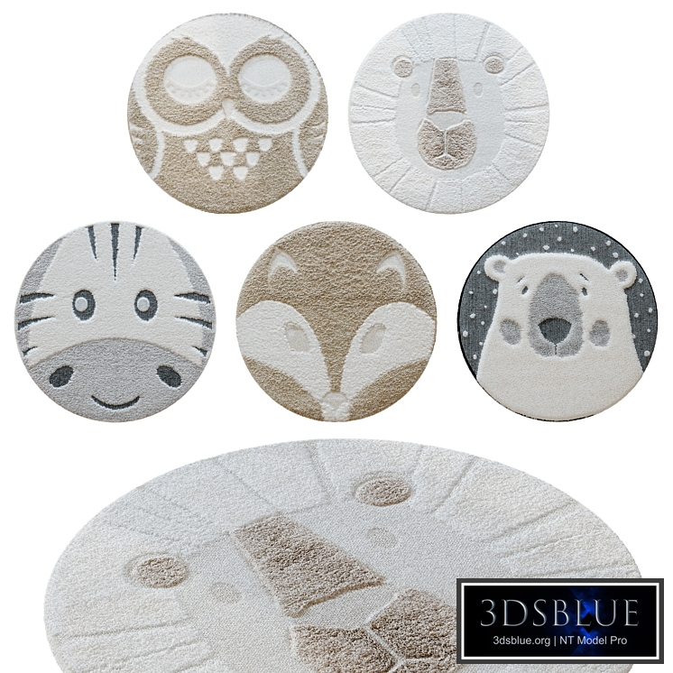 Set of children's carpets Benuta