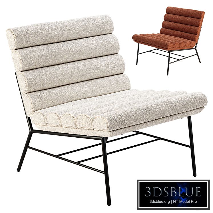 Pan Flute Armchair by Saba Italia