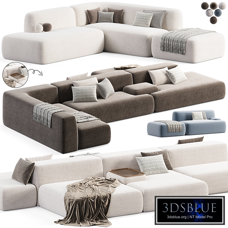 Lema Cloud Sectional Sofa