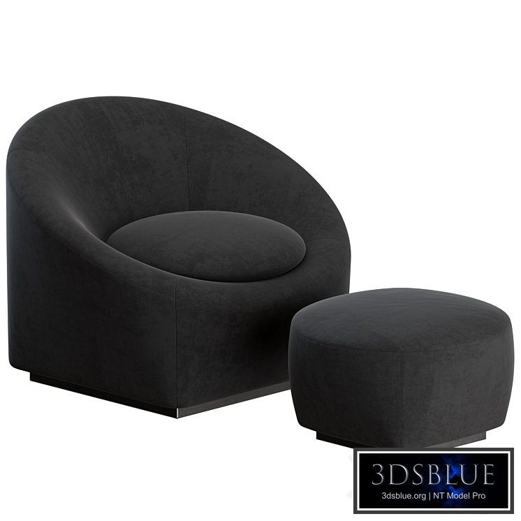 Capri Base Armchair by Minotti