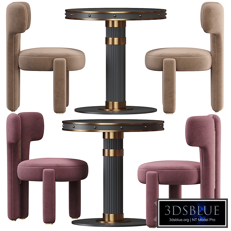 Idaho chair Willis dining table