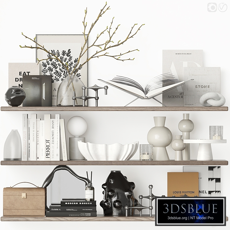 Black&white decor set - 09