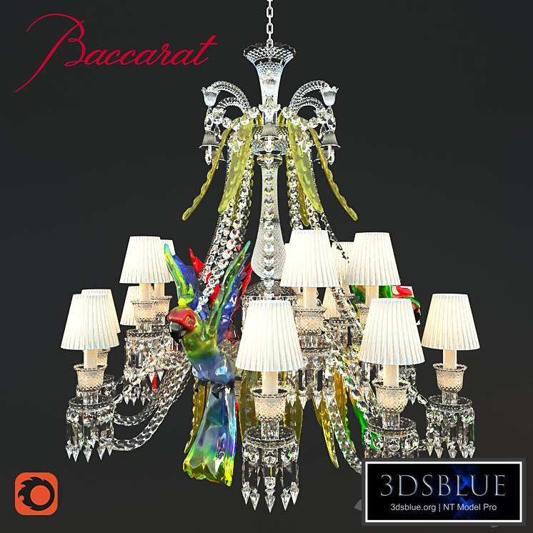 Baccarat - Zenith Collection with parrots