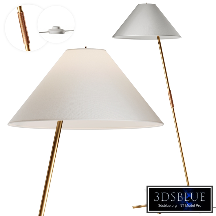 Hase BL Floor Lamp by Kalmar