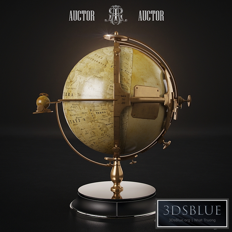 Lunar globe ART Auctor