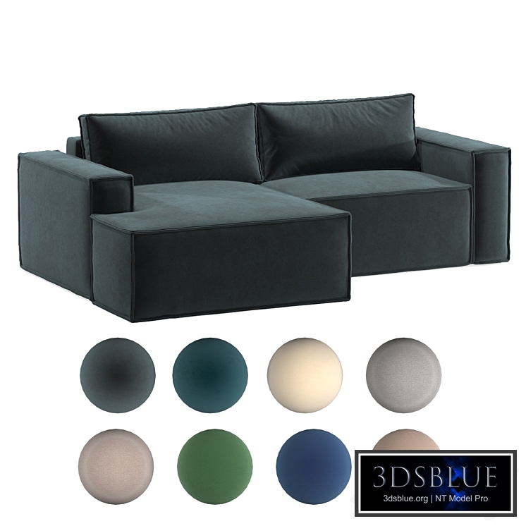 IDYLLIC Low corner sofa