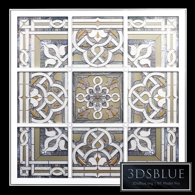 stained-glass window