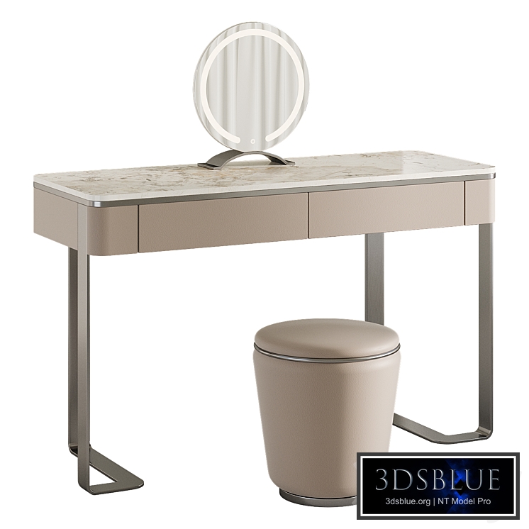 Kirsten Dressing Table with LED Mirror