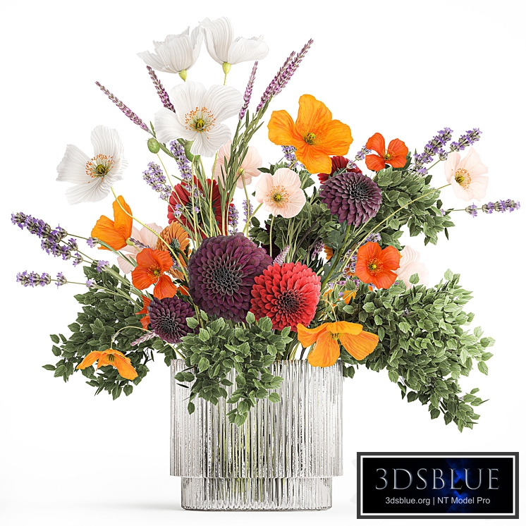 Bouquet of flowers. Set 408.