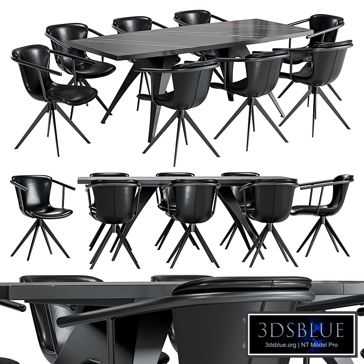 Viterbo dining chair and Lardzh table