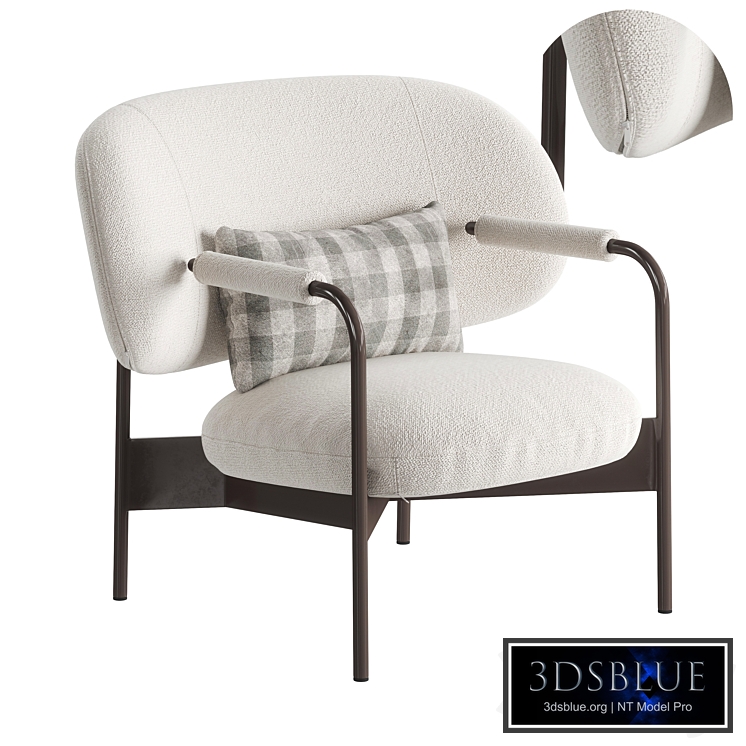 Cross lounge chair by Bonaldo