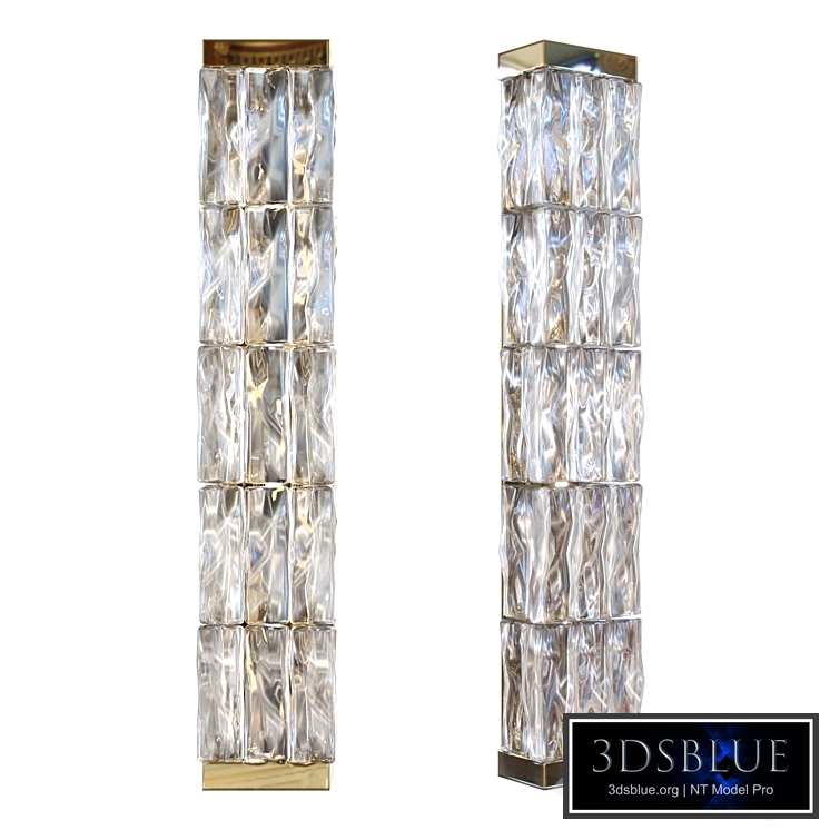 Jean Perzel - Linear glass sconce