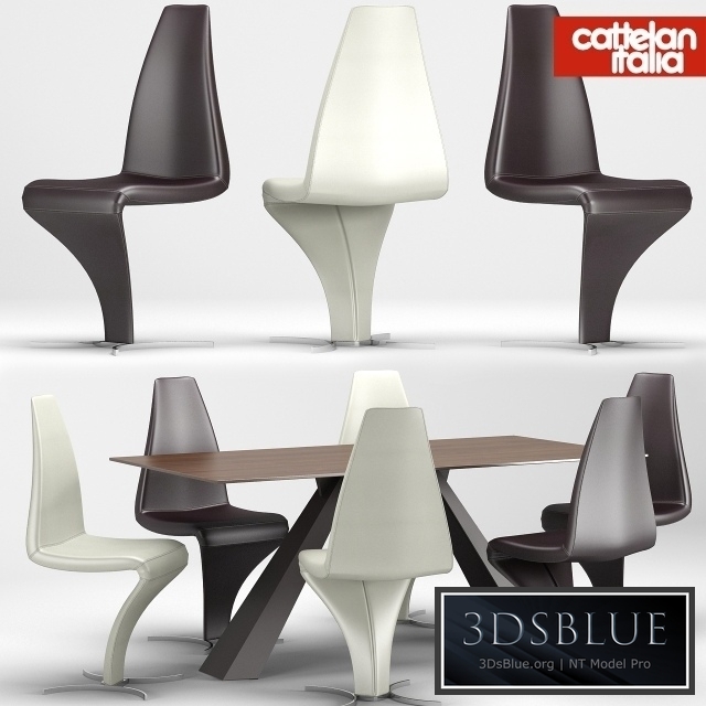 Desk-chair Eliot-betty, Cattelan Italia